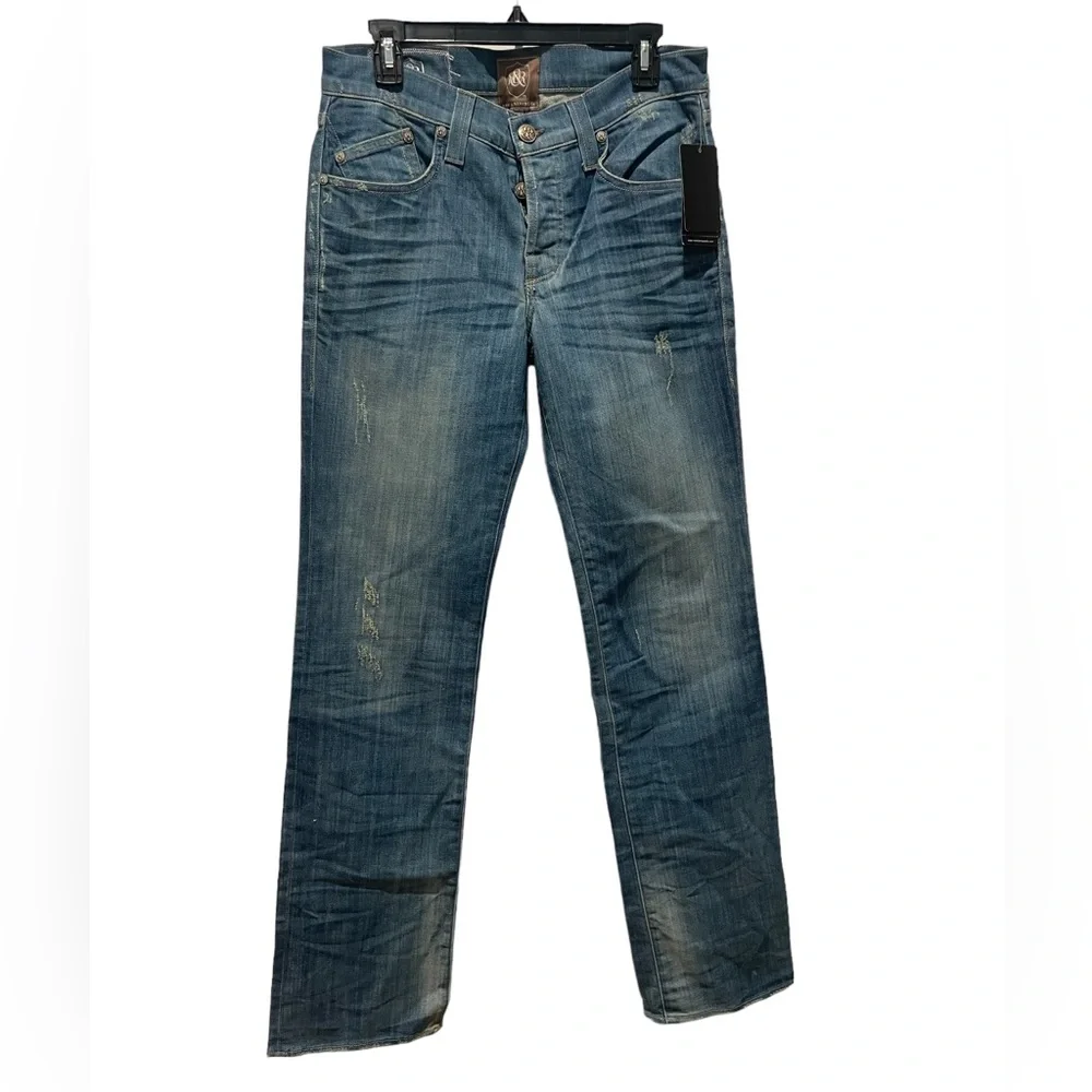 ROCK & REPUBLIC - Ralph Low Rise Relaxed Straight Leg - Picture 4 of 13